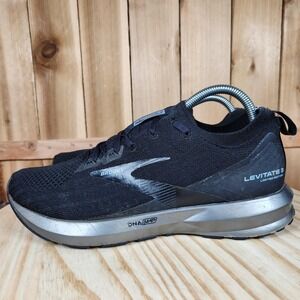 Brooks Levitate 3 Shoes Mens Size 8 Black Limited Edition Running Sneakers
